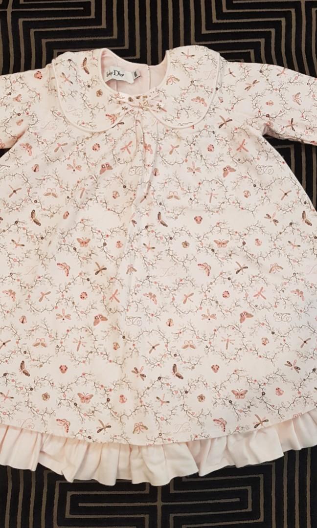Baby top dior dress