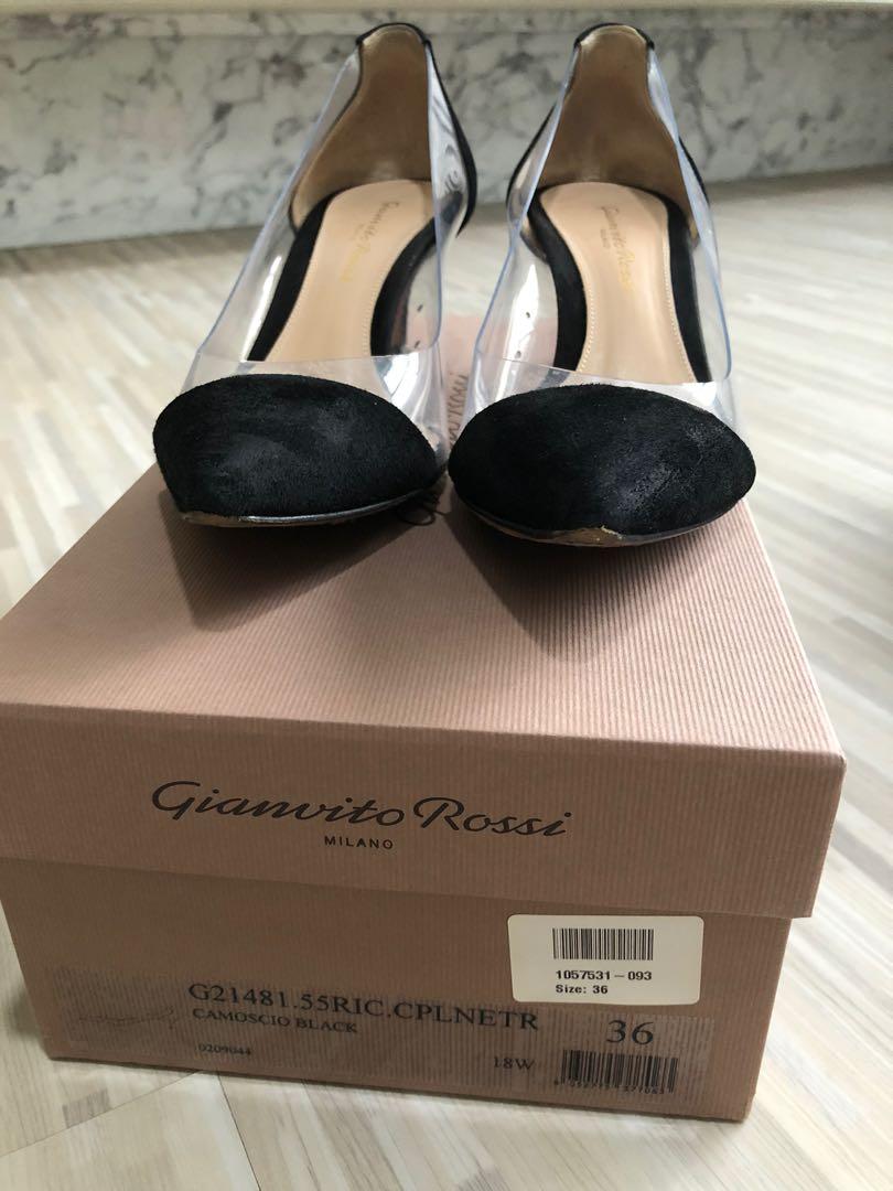 Gianvito rossi camoscio top