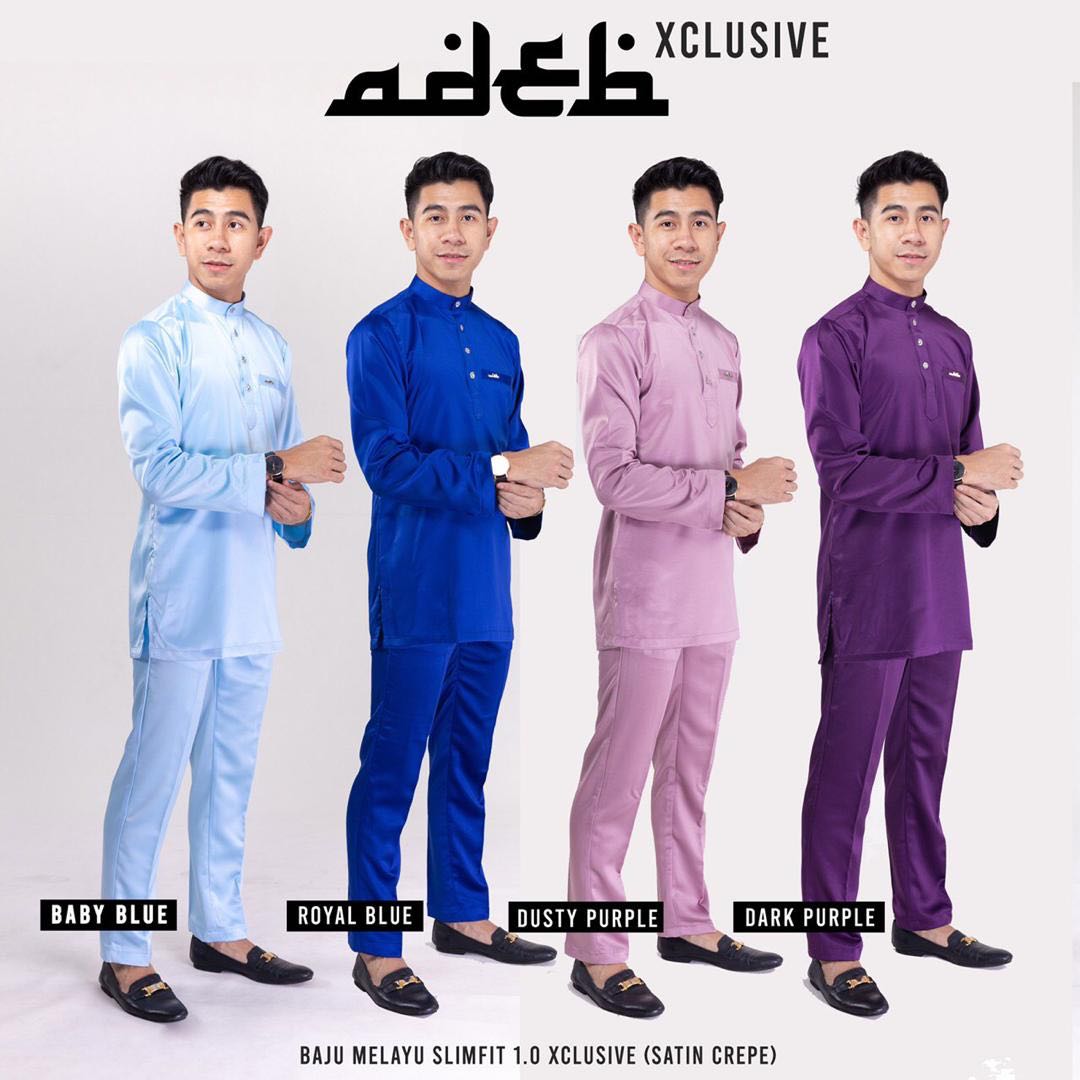 baju raya slim fit