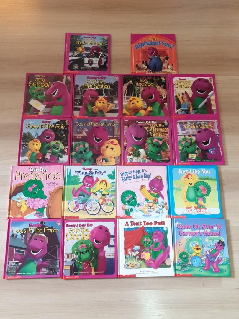 Scholastic Barney book, Hobbies & Toys, Books & Magazines, Children's ...