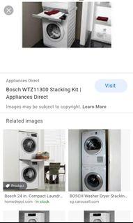 Dryer Stacking Kit Home Appliances Carousell Singapore
