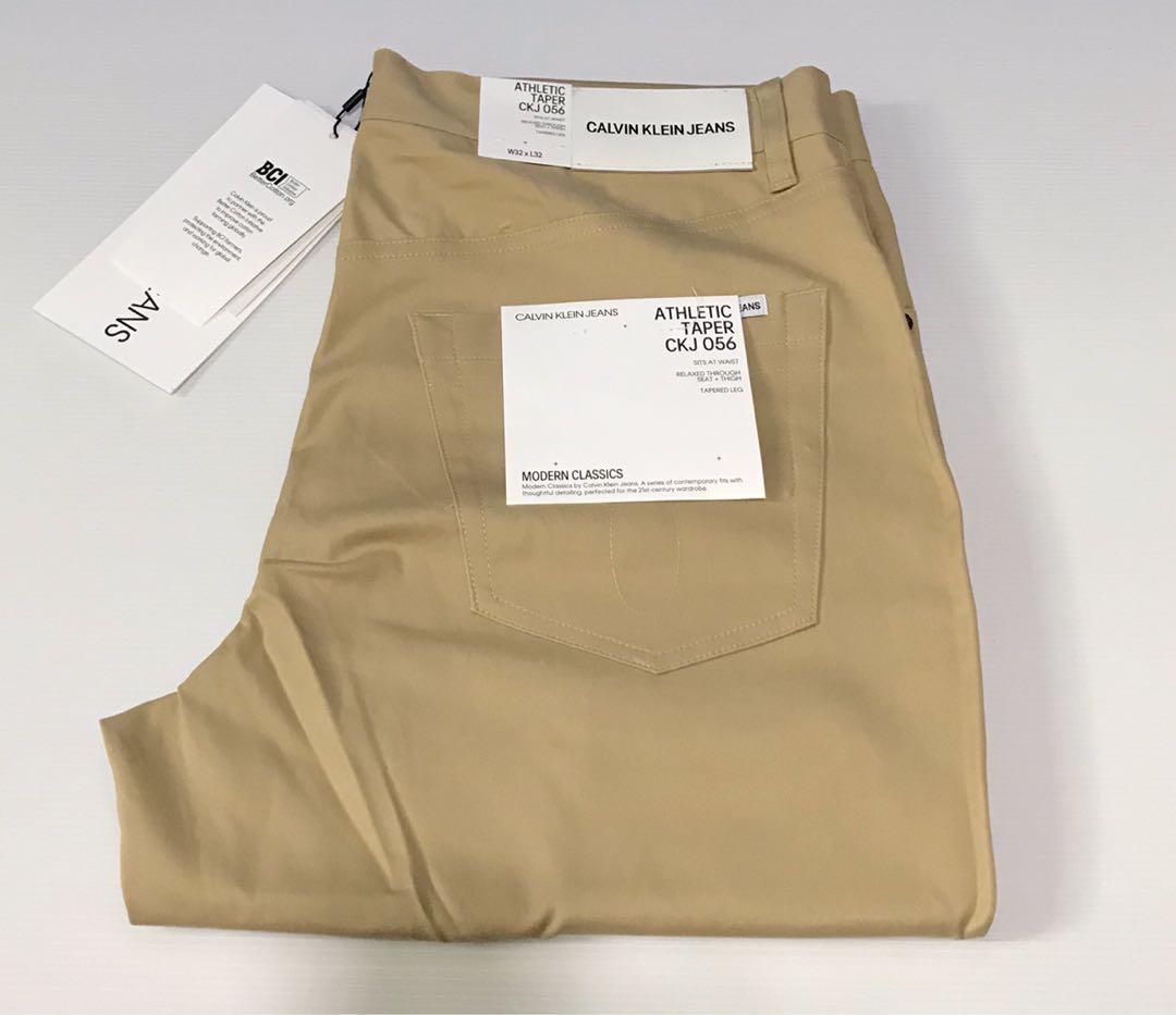 Calvin klein cotton twill pants store