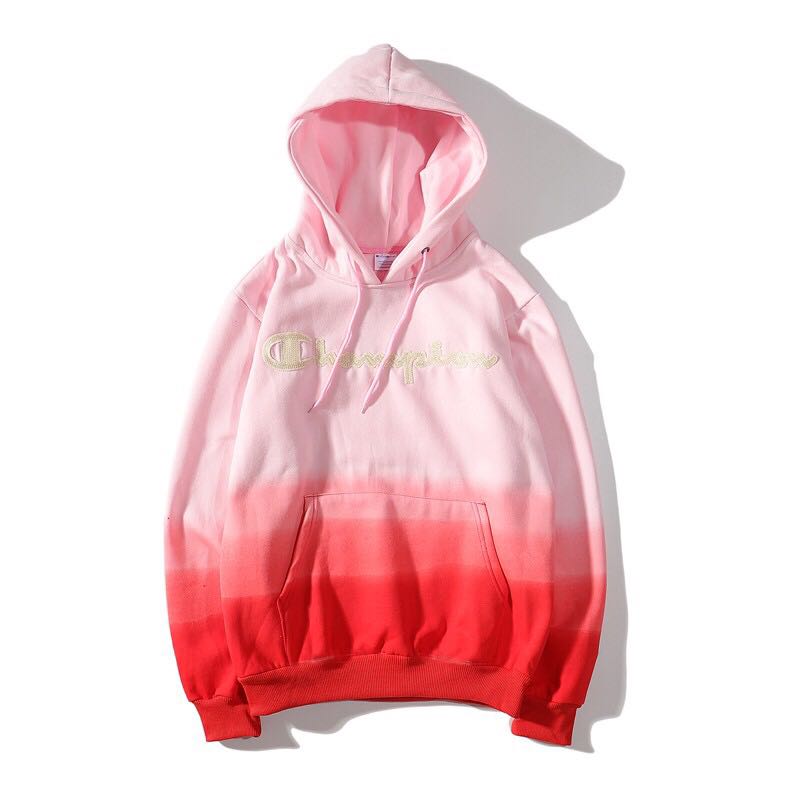 ombre champion hoodie