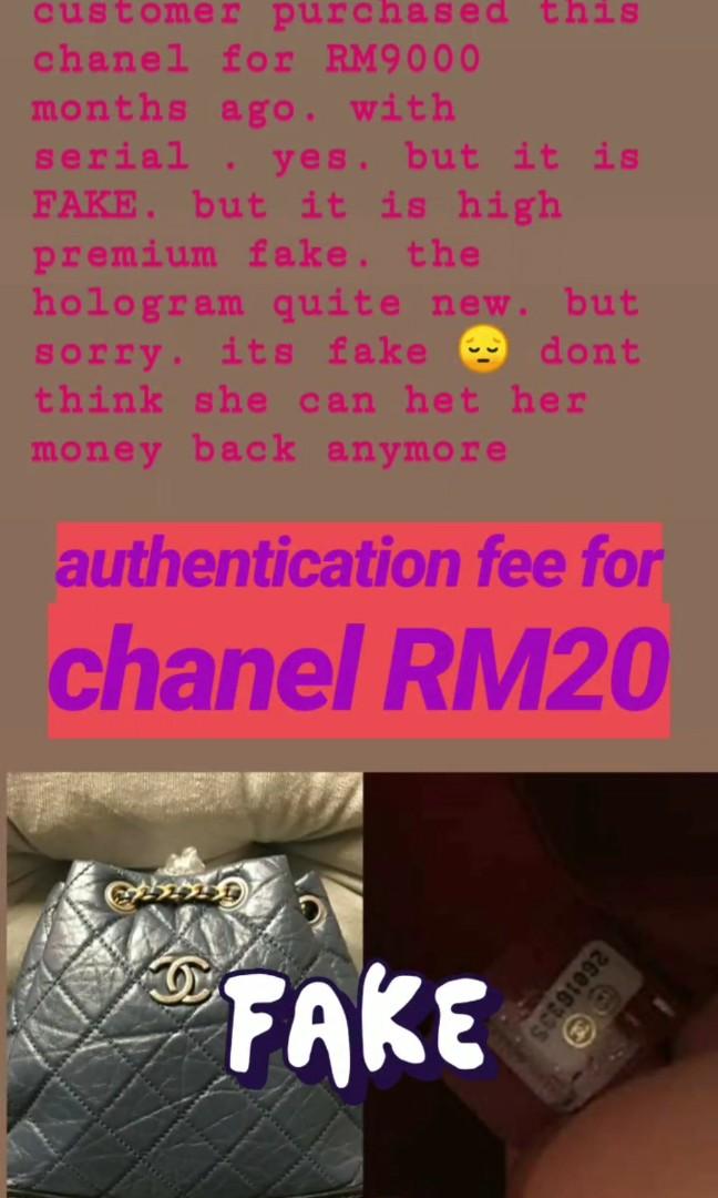 chanel bag authentication service, Luxury, Bags & Wallets on Carousell