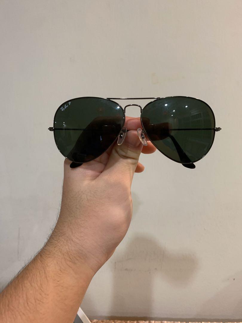 Cheapest Ray Ban Aviator Polarised Large Metal Gun Metal RB 3025