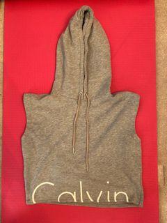 CK sleeveless hoodie