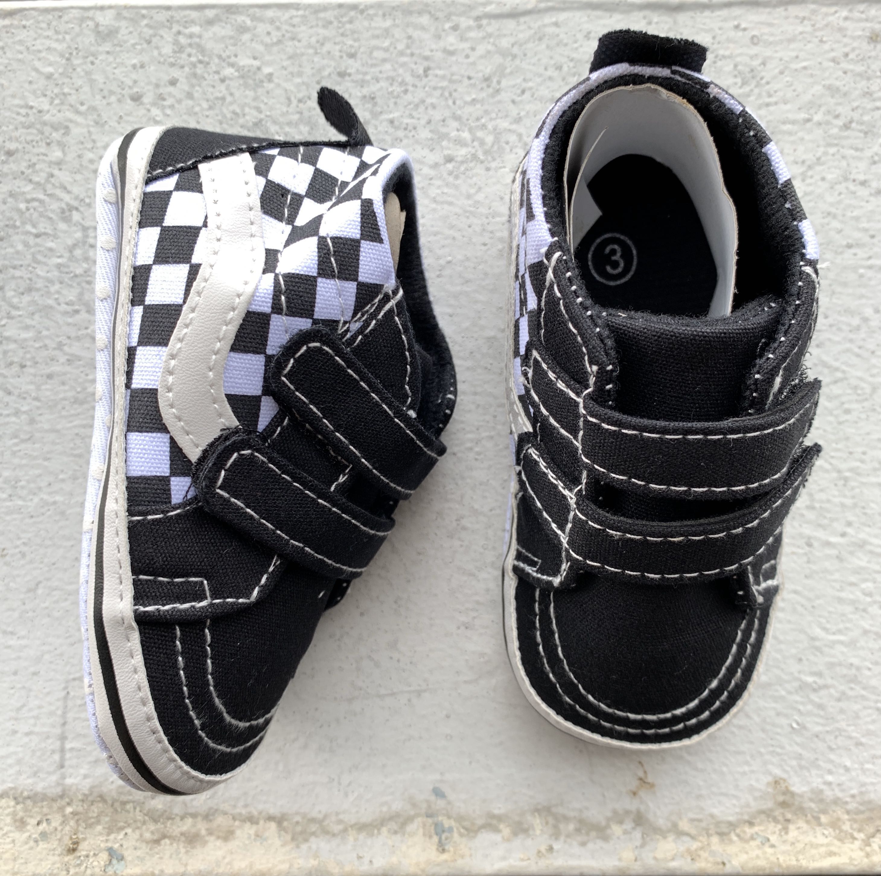 Size 3 vans baby shop