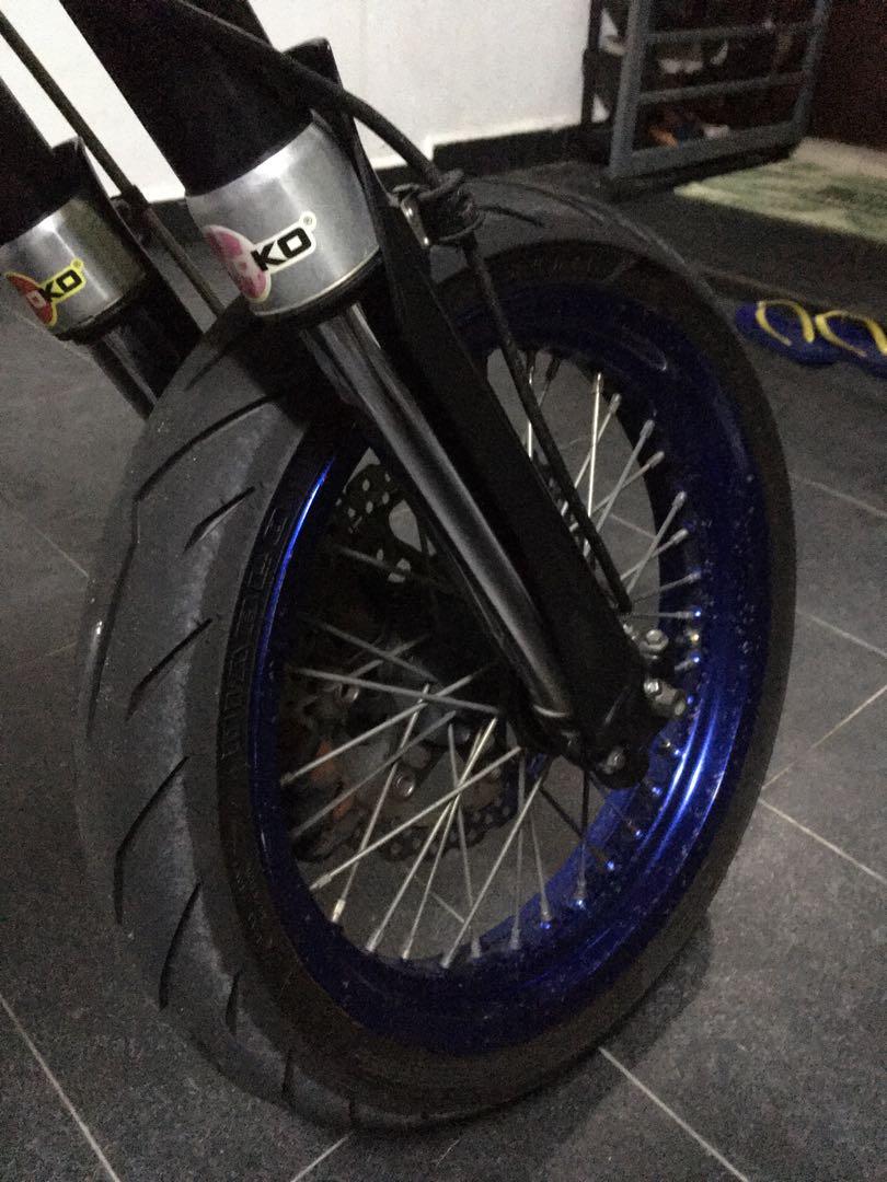 Dtracker 250 Motard Rim Motorbikes On Carousell