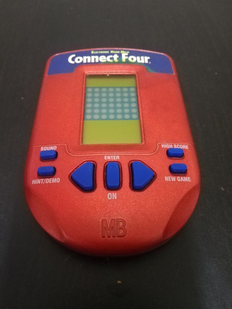 connect four electronic handheld game