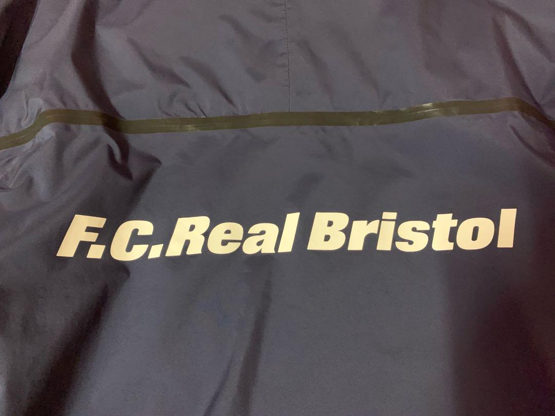 FCRB 16 A/W WARM UP JACKET (NAVY)中碼95%新, 男裝, 外套及戶外衣服 