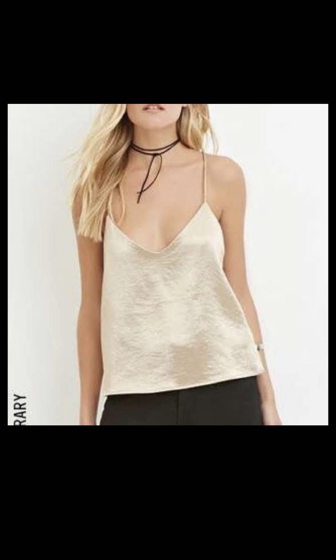 gold top forever 21