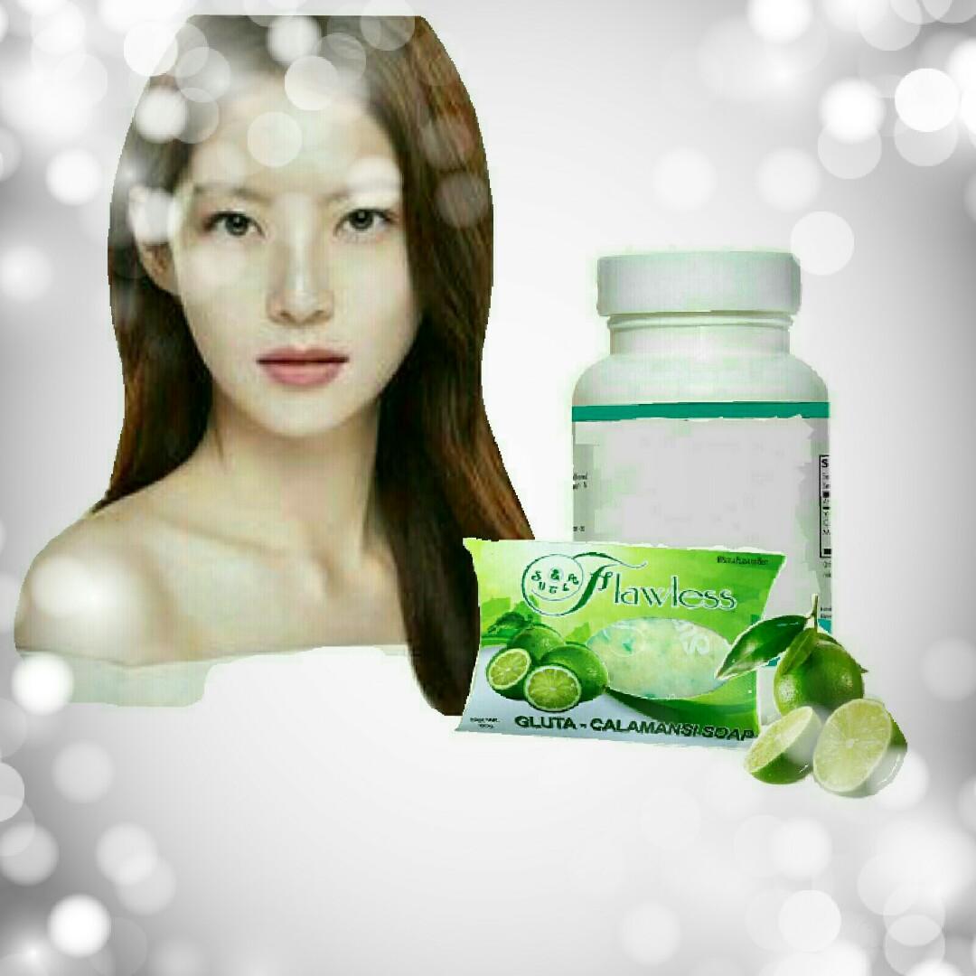 Gluta Calamansi Soap (Category: Health Food, Drinks & Tonics) located in Manila. Submitted by virtualtindahanipaul (Listing ID 1003805811, Image 2). Description: Sutla Flawless Gluta- Calamansi Soap 60g 👉Glutathione is an anti-oxidant that can fight off free radicals 👉 it help lightens the skin discoloration such as dark armpits, acne scars, etc. 👉Calamansi is known to its natural anti septic that helps fight harmfull bacteria and free radical