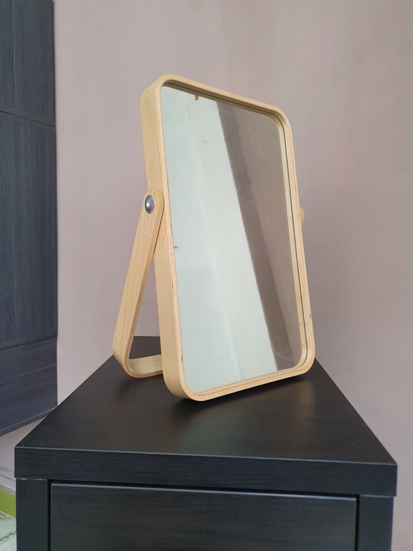 Ikea Ikornnes Table Mirror, Furniture & Home Living, Furniture, Tables ...