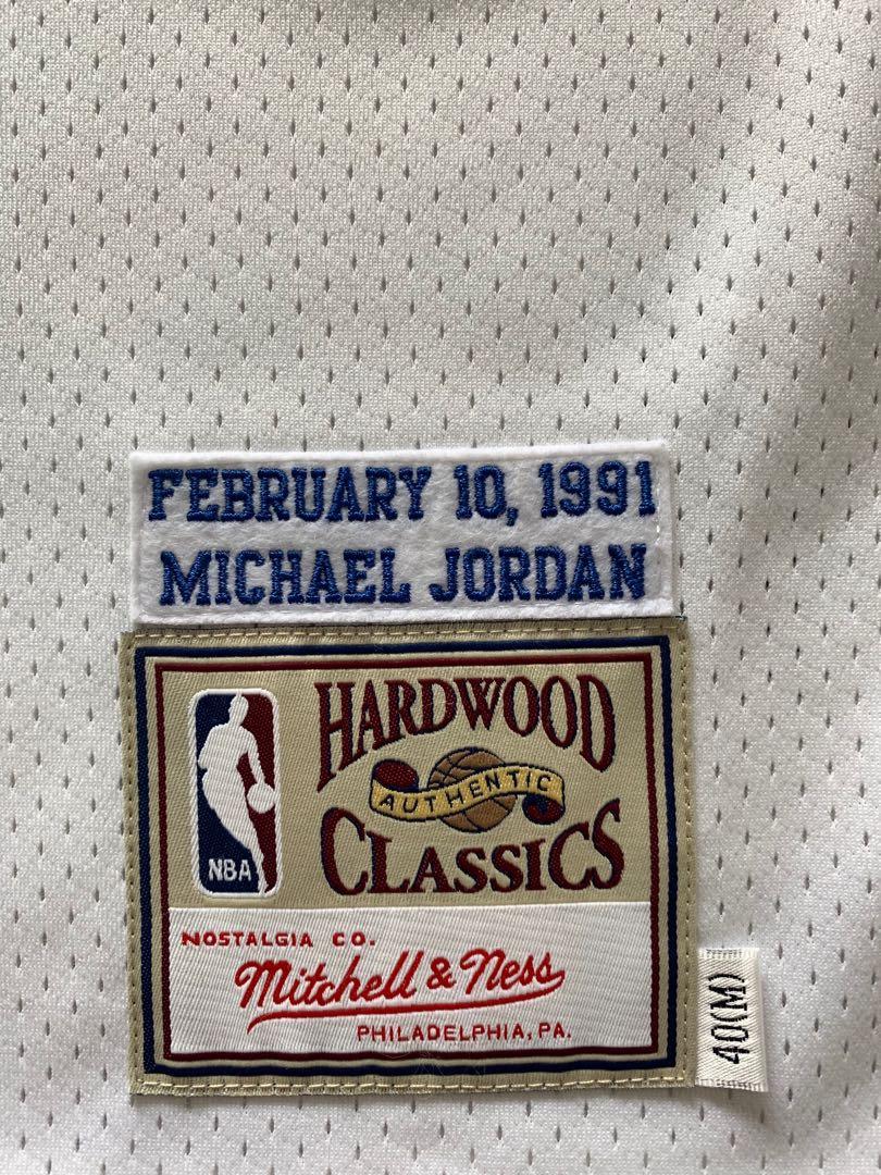 Michael Jordan 1991 Authentic Jersey NBA All-Star Mitchell & Ness Nostalgia  Co.