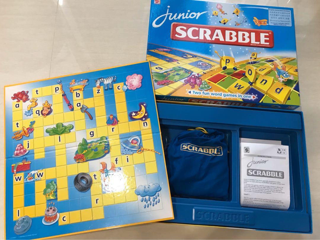 Junior Scrabbles, Hobbies & Toys, Toys & Games on Carousell