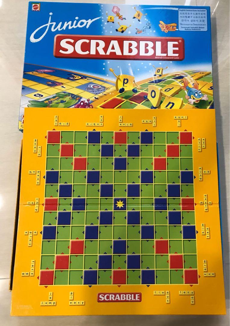 Junior Scrabbles, Hobbies & Toys, Toys & Games on Carousell