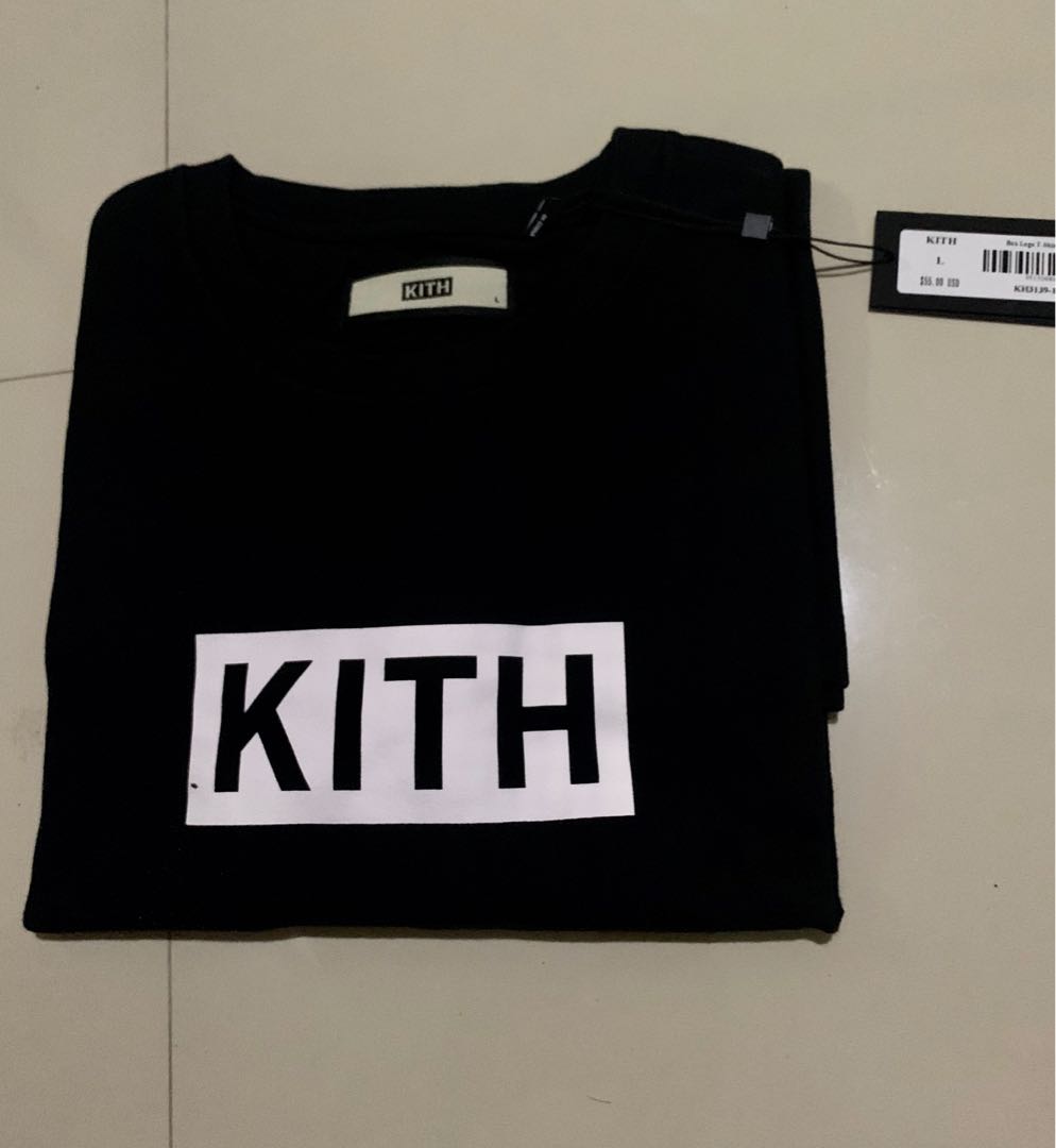 kith box logo shirt