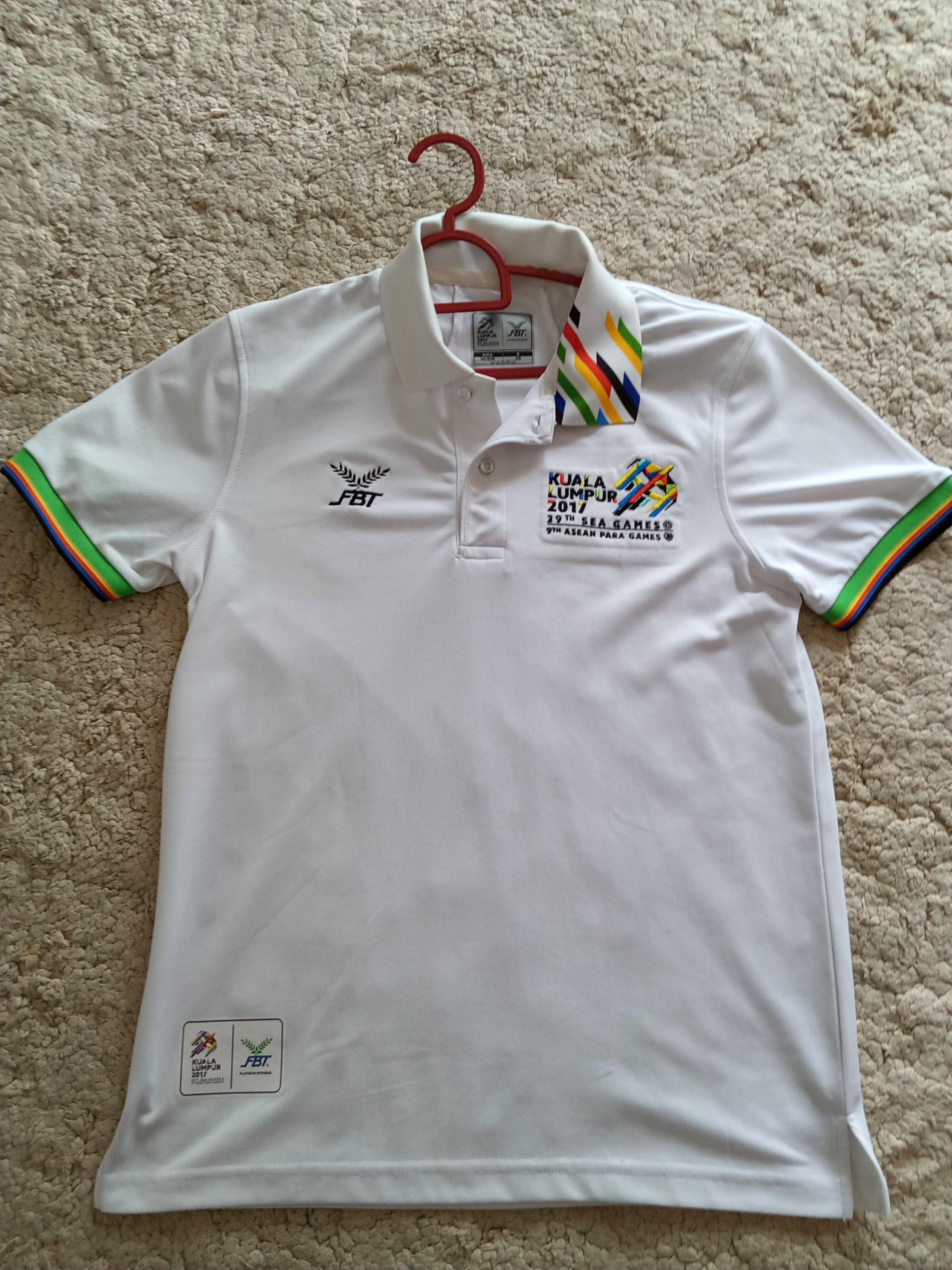 Kl 2017 Sea Games Official Shirt Merchandise Sports Athletic Sports Clothing On Carousell