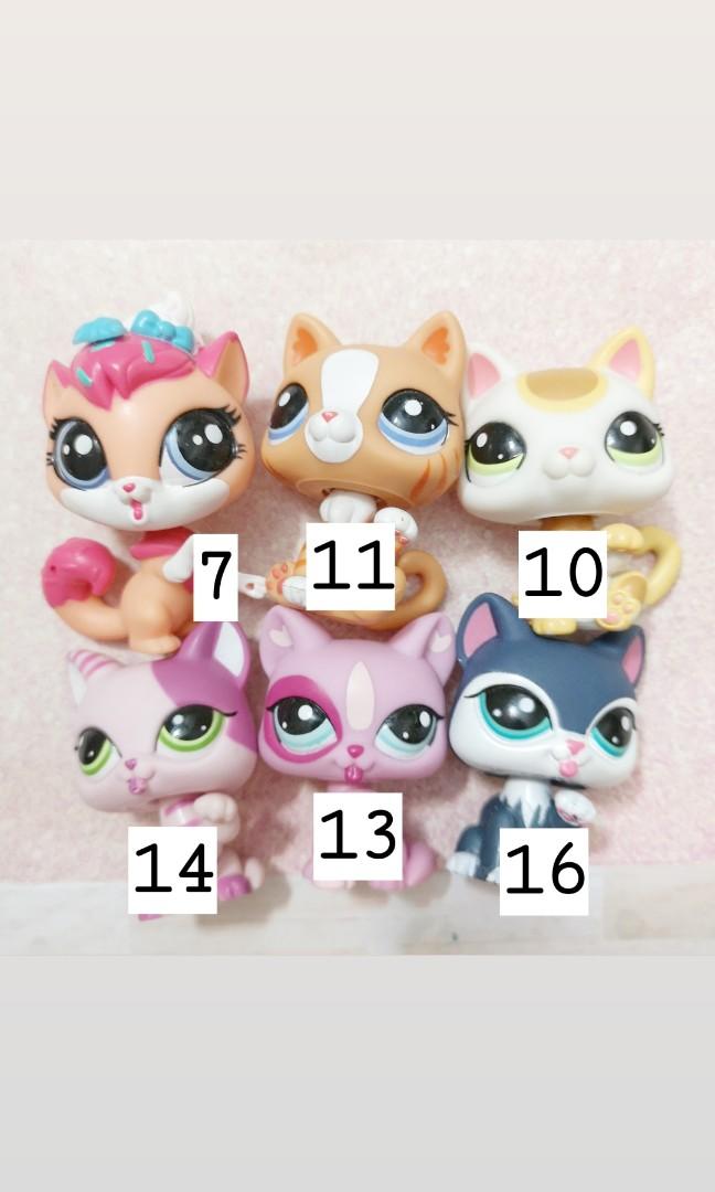 Littlest pet shop lps paw up cats, Hobbies & Toys, Toys & Games on