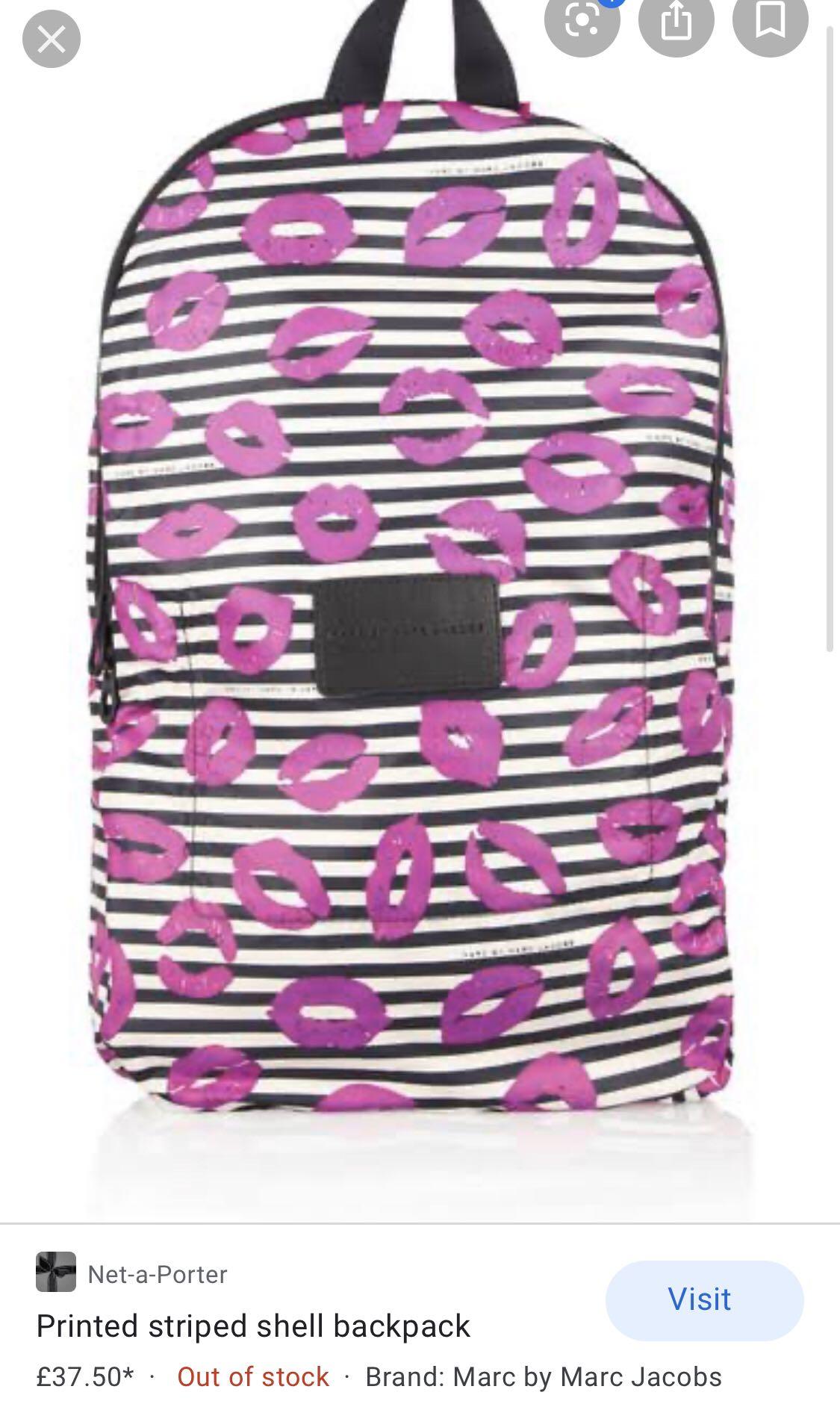 marc jacobs shell backpack