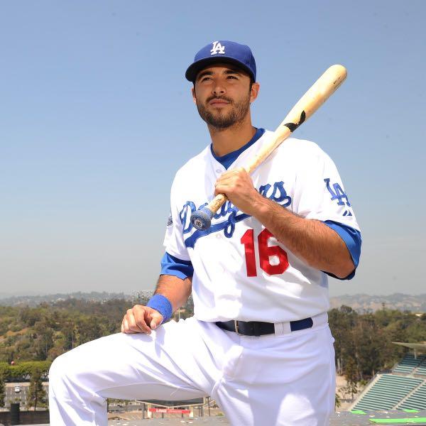 Andre Ethier Team-Issued 2020 Spring Training Jersey with the 2020