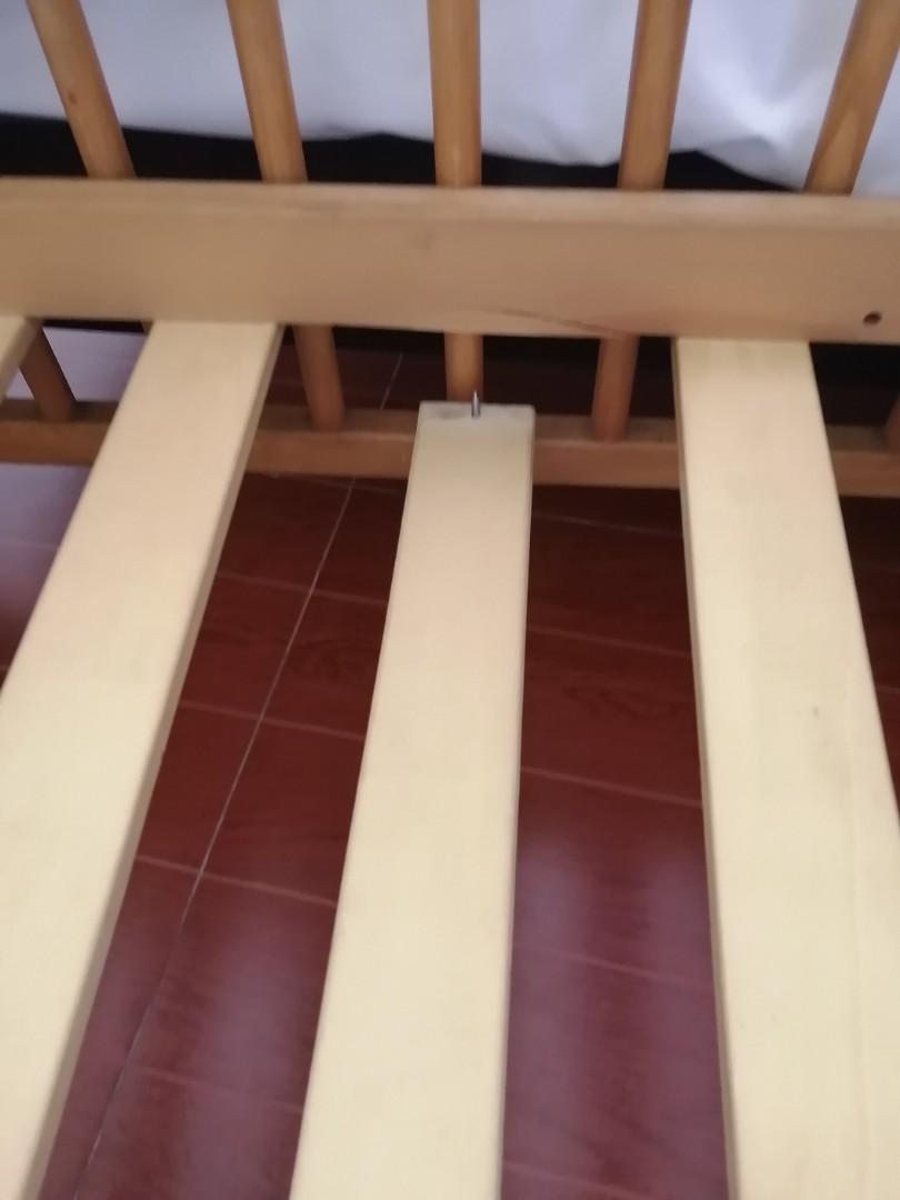 Mothercare Crib with Mandaue Foam Mattress, Babies & Kids, Baby Nursery