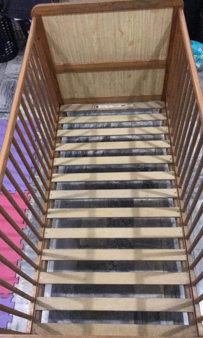 Mothercare Crib with Mandaue Foam Mattress, Babies & Kids, Baby Nursery