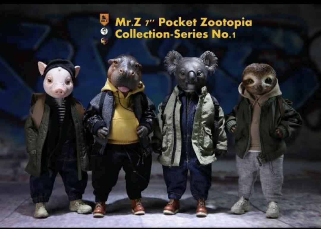 Mr.Z Pocket Zootopia Collection Series 7'' figure, 興趣及遊戲, 玩具 & 遊戲類