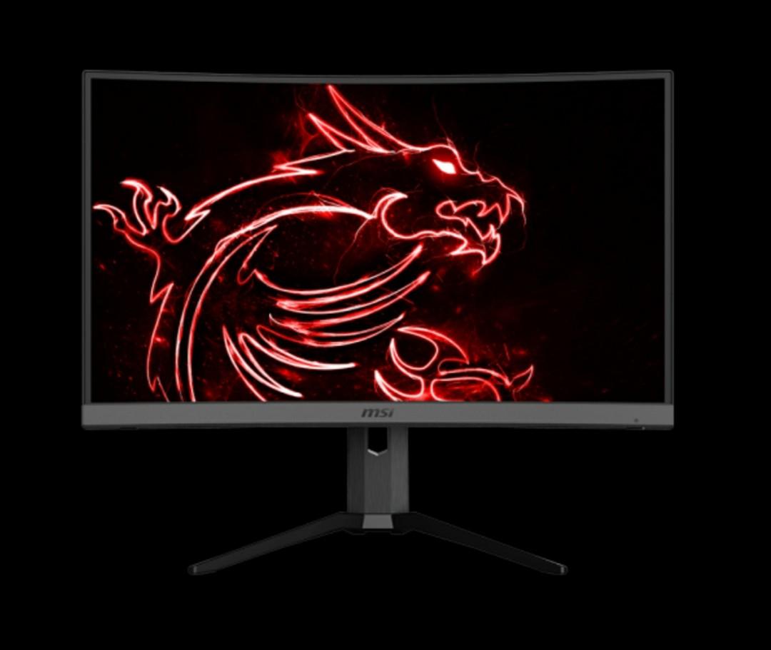 Msi Mag272cqr 165hz Gaming Monitor 27 Curved Electronics Computer Parts Accessories On Carousell