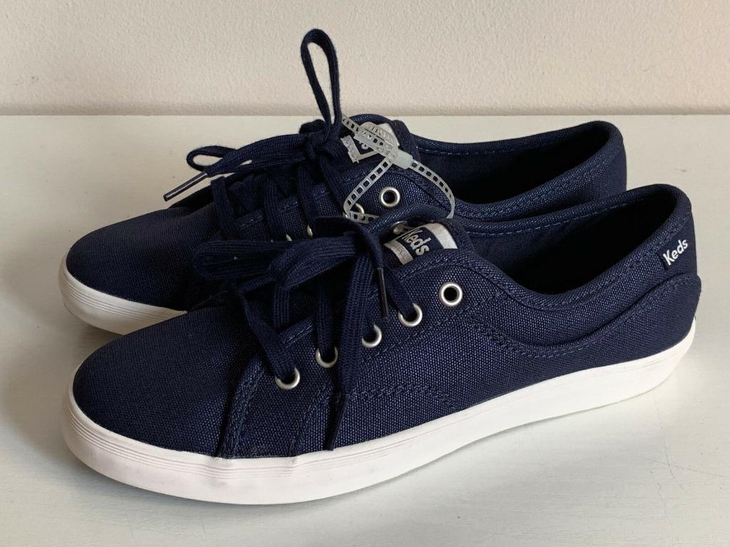 blue casual shoes