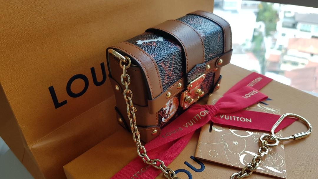 Louis Vuitton Essential Trunk Catogram, Luxury, Bags & Wallets on Carousell
