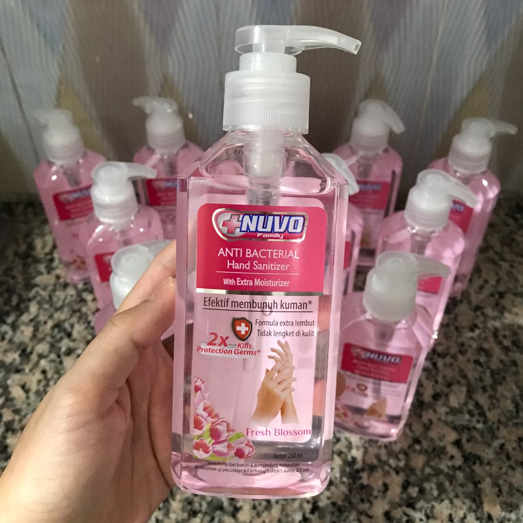 harga nuvo hand sanitizer 250ml