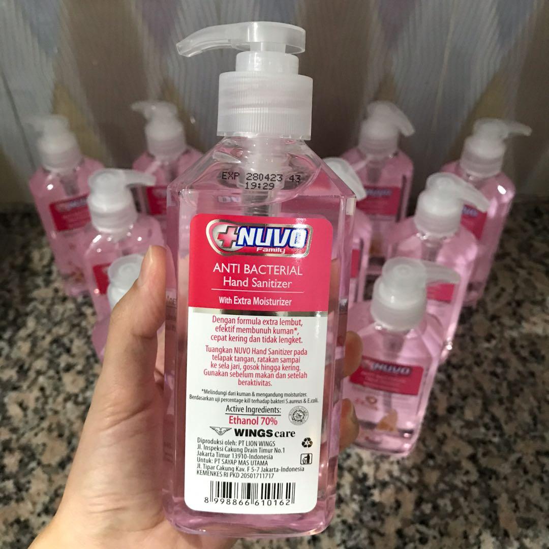 harga nuvo hand sanitizer 250ml
