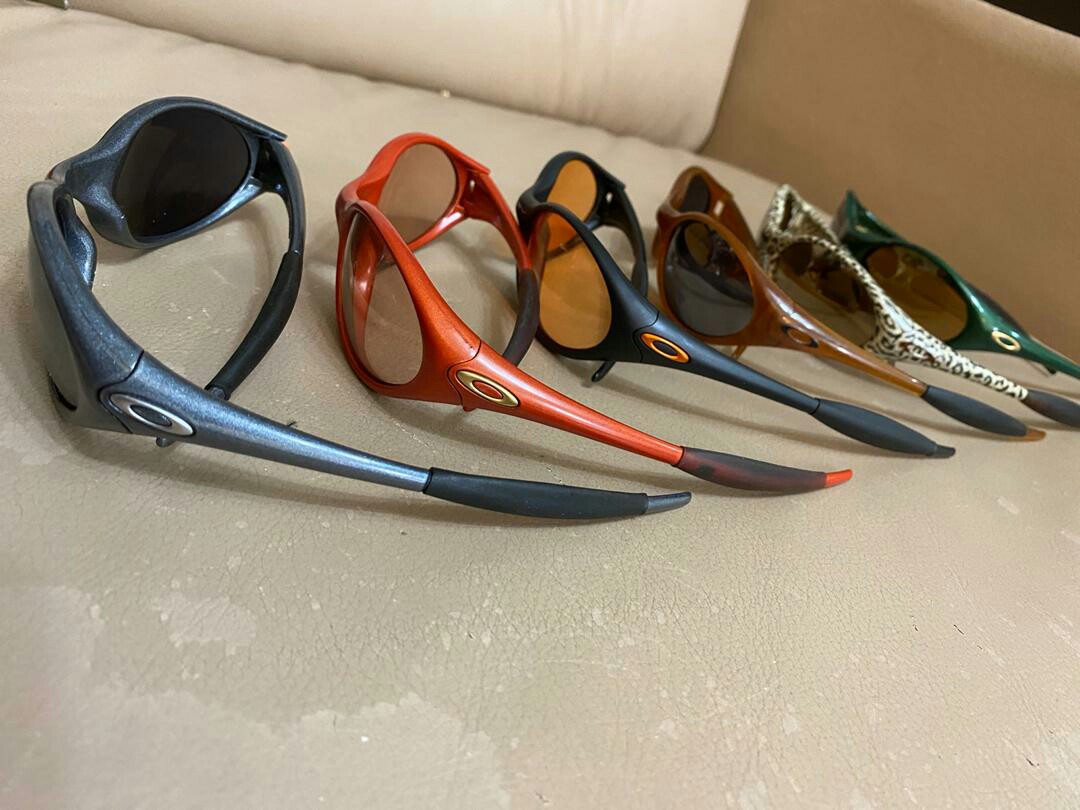 Vintage oakley eye jacket hot sale sunglasses