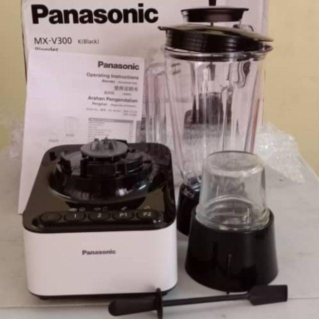 Panasonic Blender Mx V300 600w 2 0l Plastic Jug 50g Multi Mill Kitchen Appliances On Carousell