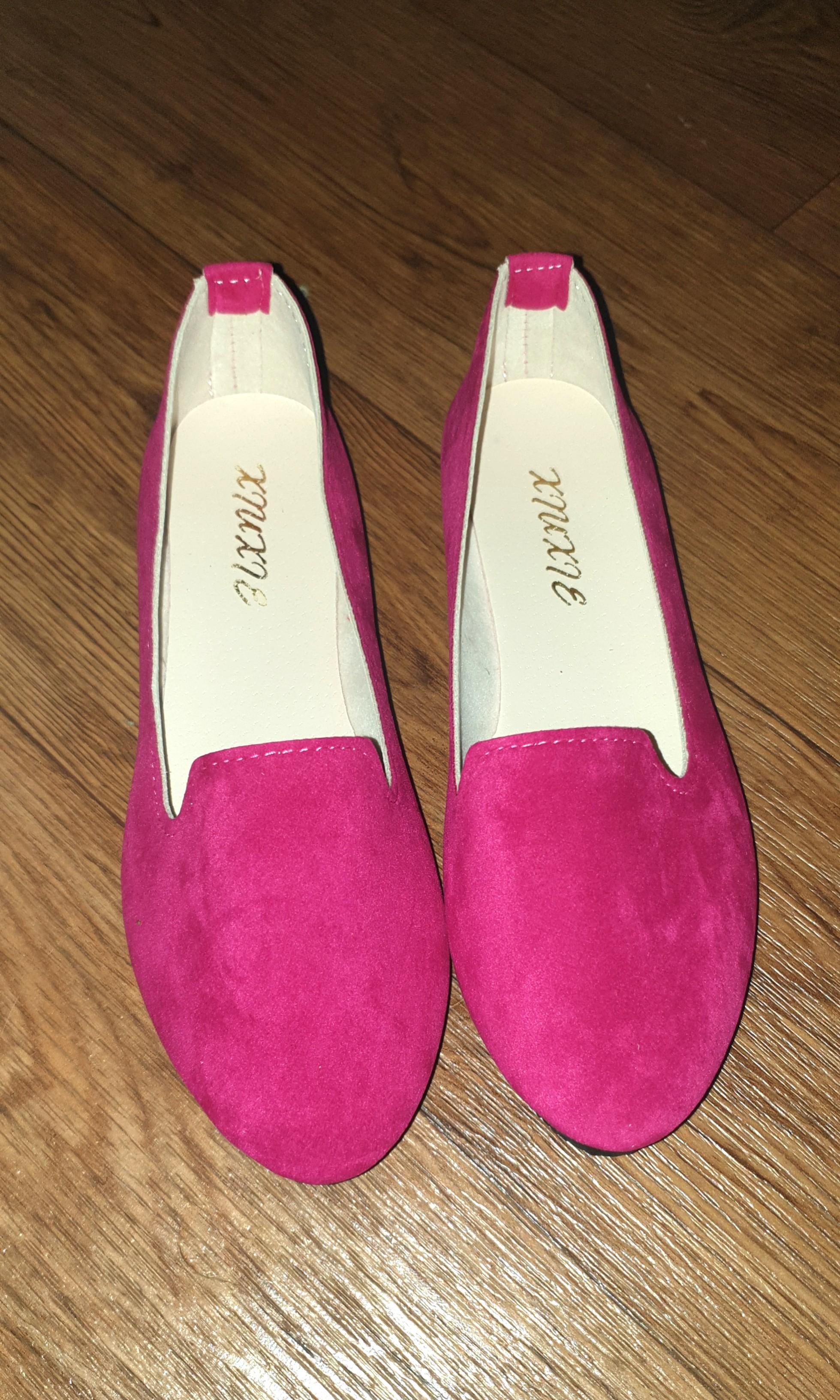 Hot pink loafers, Women's Fashion 
