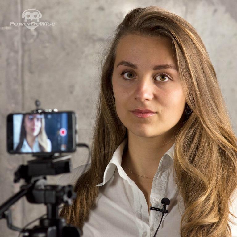 Powerdewise Lavalier Microphone Clip on Microphone, Audio, Microphones