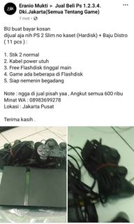 (Kategori: ) berada di . Dikirim oleh adynice (ID iklan 1003724470, Gambar 1). Deskripsi: .