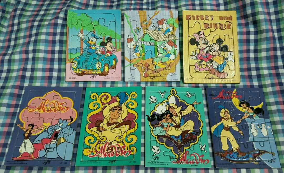Puzzles for kids - take all (Category: Board Games & Puzzles) located in Paranaque City. Submitted by trinkets_by_joy (Listing ID 1003699349, Image 2). Description: sold as set. big and small sized puzzles. 10 pcs total. inquire now!.