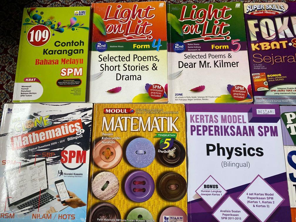 Rm3 Each Spm Books Books Stationery Books On Carousell