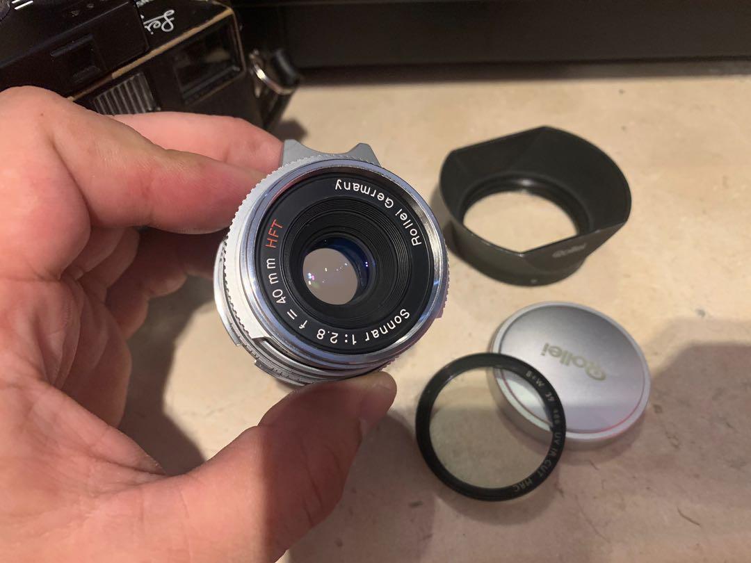 Rollei Sonnar 40mm f2.8 hft ltm鏡頭, 攝影器材, 鏡頭及裝備- Carousell