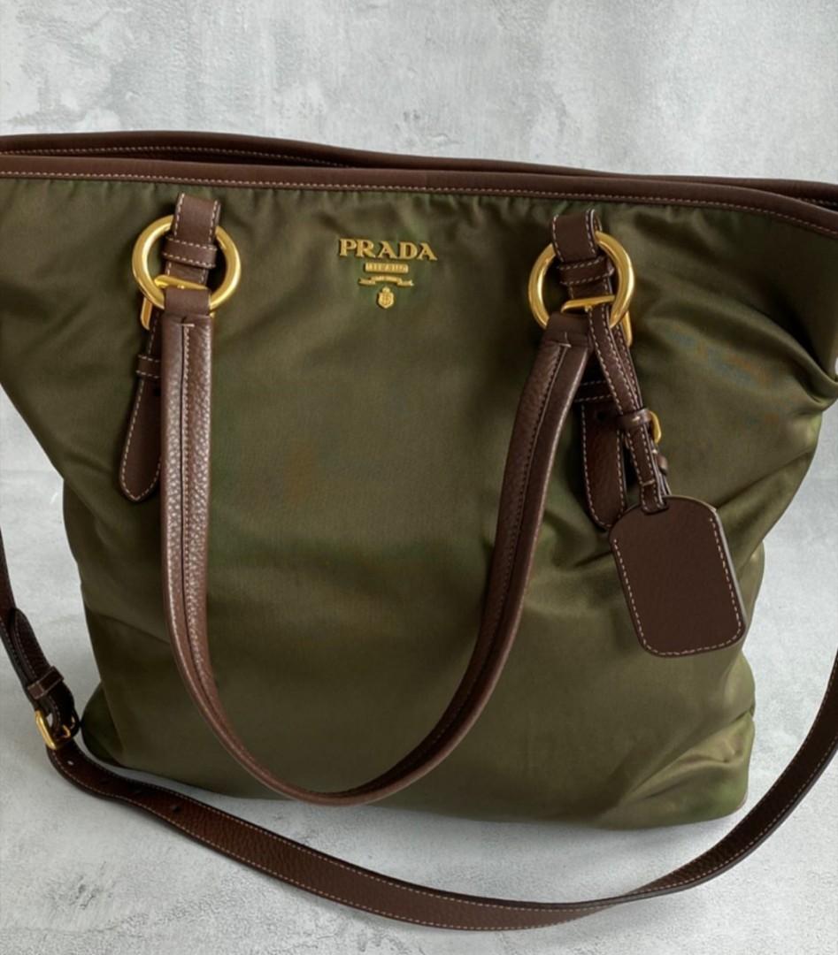 prada nylon tote sale