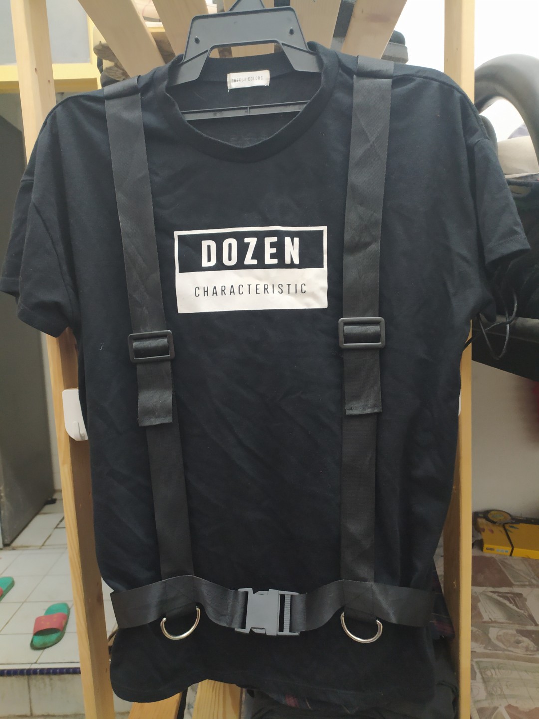 Seditionaries Parachute T Shirt Men S Fashion Clothes Tops On