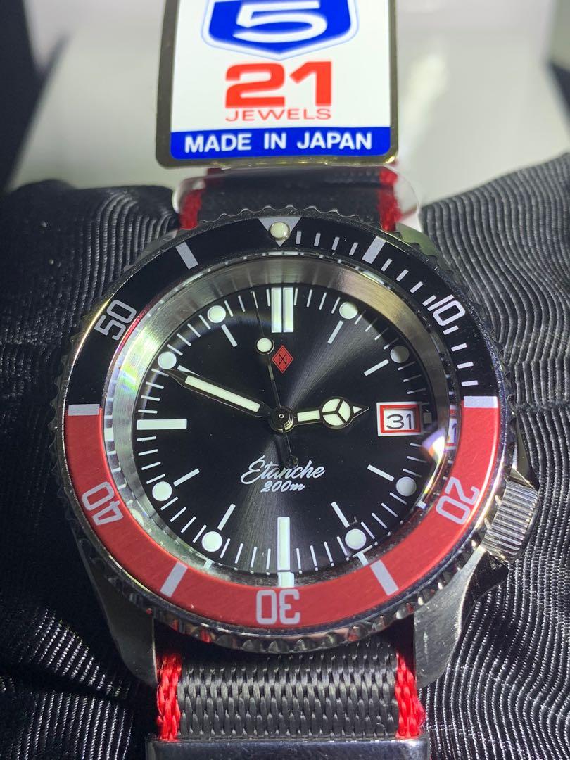 Seiko SKX007J full mod, Men's Fashion, Watches Accessories