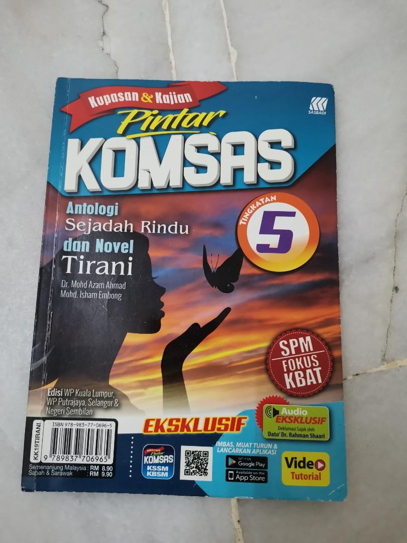 Spm Komsas Book Textbooks On Carousell