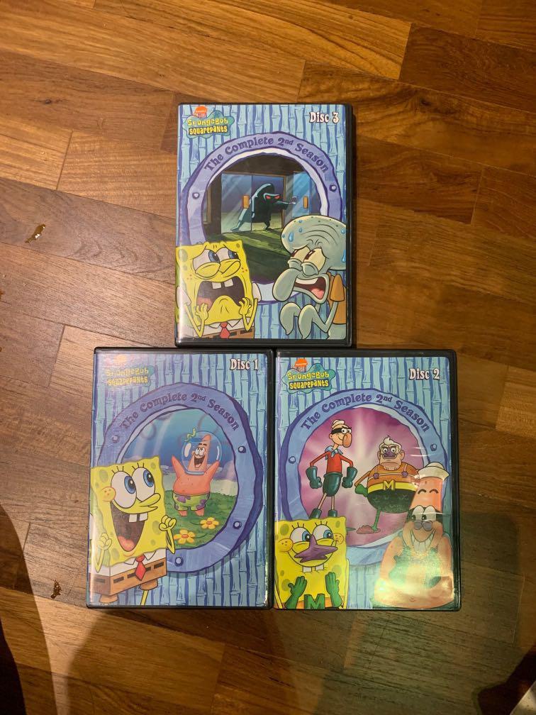 SpongeBob SquarePants The Complete 2nd Season DVDs, Hobbies & Toys ...