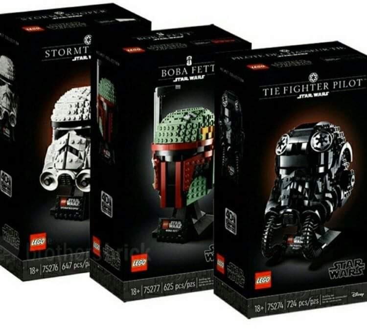 Star wars lego busts 2025