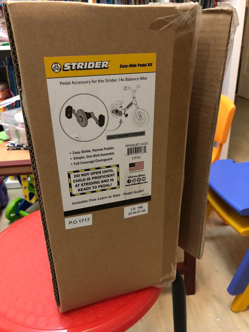 strider balance bike pedal kit
