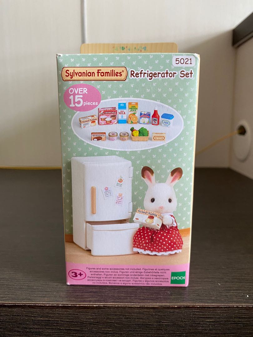 sylvanian families refrigerator set