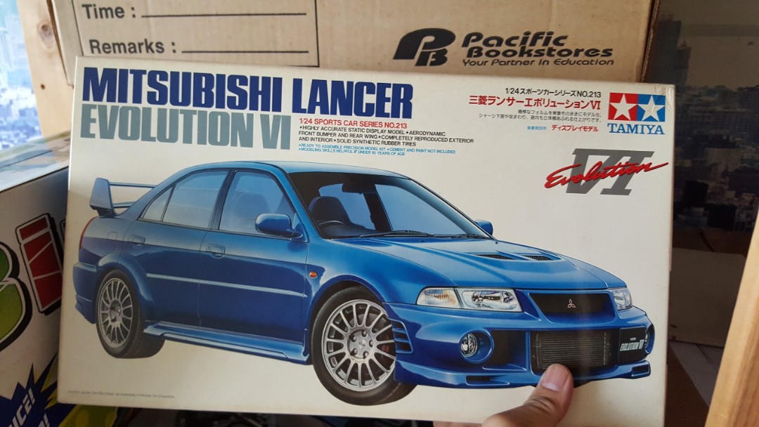 Tamiya Mitsubishi Evo 6 for sale, Car Accessories, Accessories on Carousell
